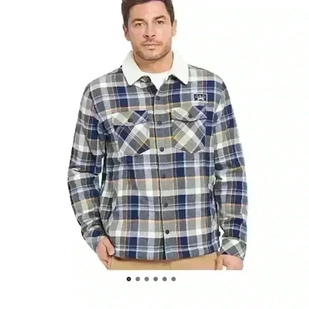Mens size small Hurley button up fleeced jacket